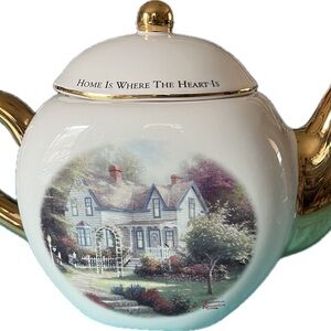 Thomas Kinkade Teapot